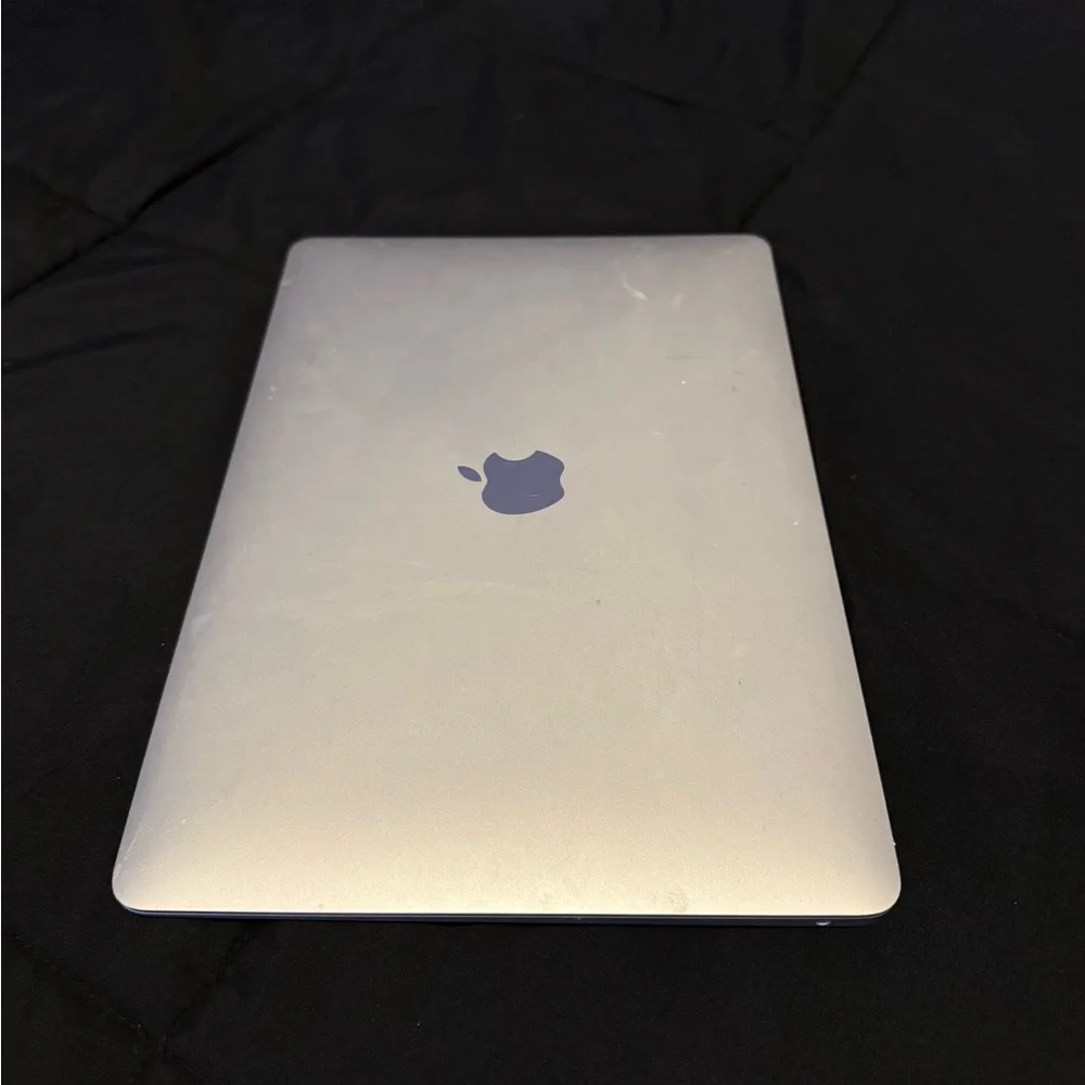 Silver Laptop with Black Keyboard